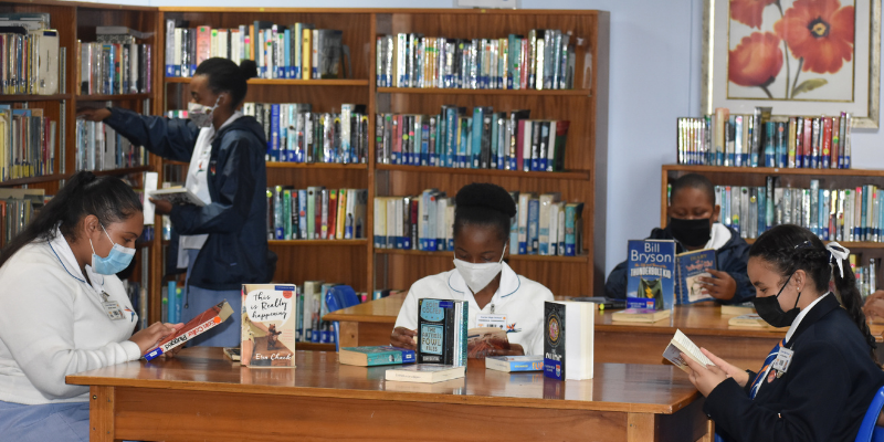 Carter High Media Centre Library